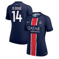 Paris Saint-Germain Desire Doue #14 Hjemmedrakt Dame 2024-25 Kortermet